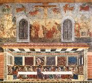 Andrea del Castagno Last Supper and Stories of Christ's Passion oil